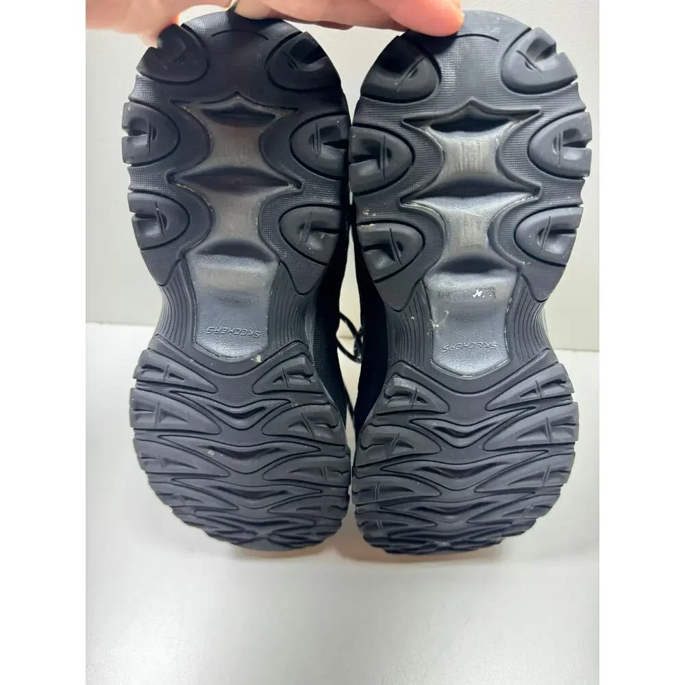 Skechers M Fit Sneaker Mens Shoes Sz 9 Lace Up SN 50120 BKCC Leather/Synthetic